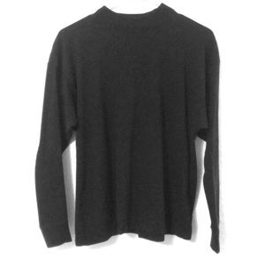 High neck black long sleeve
